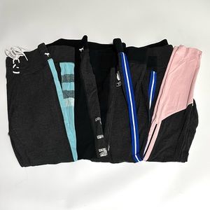 PINK Victorias Secret Leggings Bundle, 4 pack, size LARGE